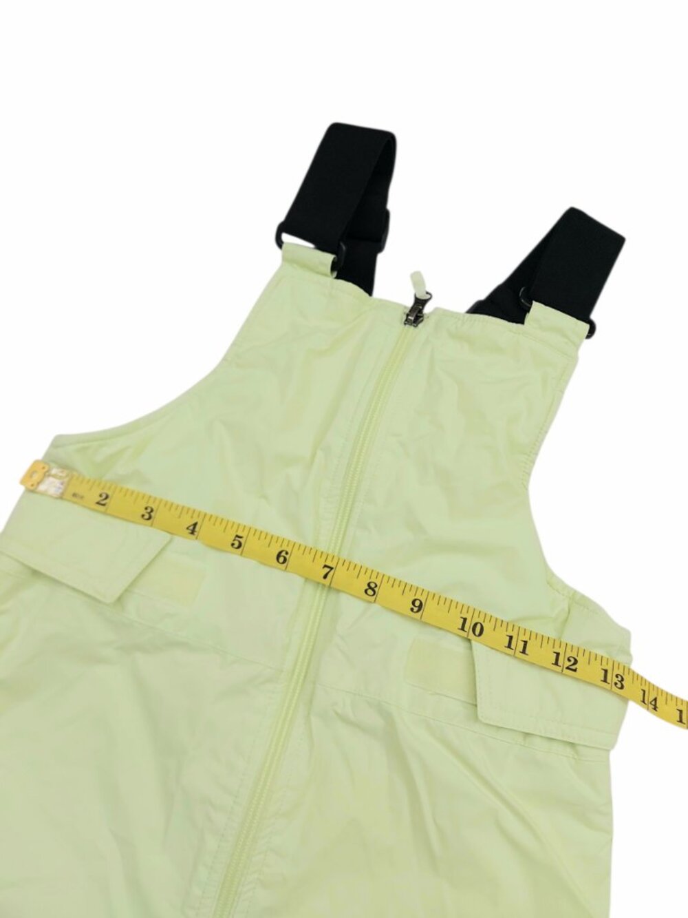 Columbia Kids Medium 10-12 Lime Green Snow Bib Pants Insulated Ski Snowboarding - Picture 10 of 11